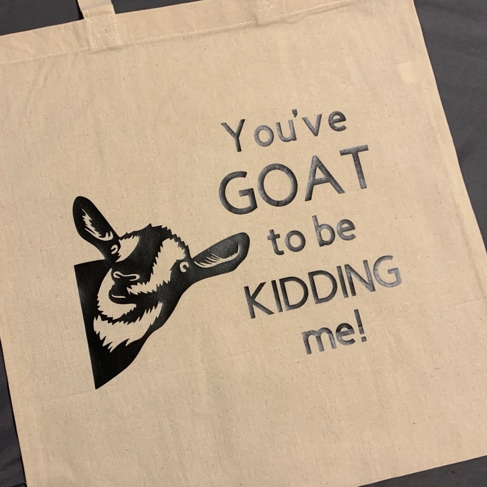 Canvas tote bag